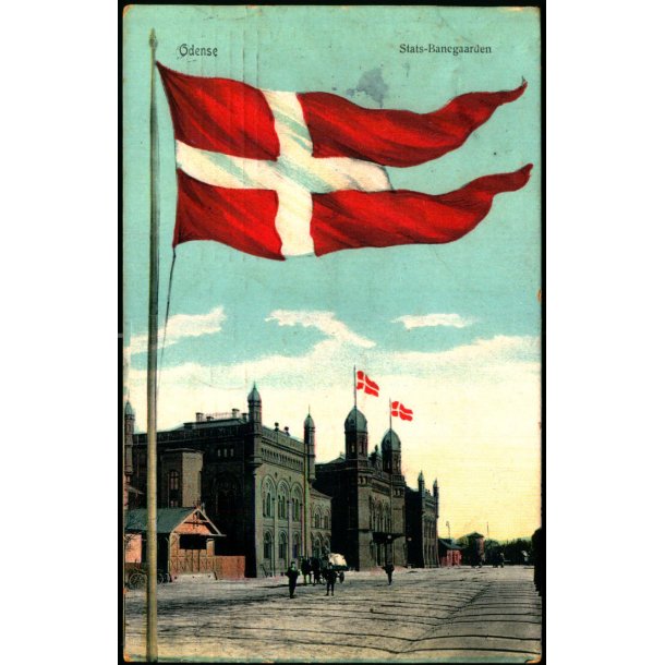 Odense - Stats- Banegaarden  - Paul Heckscher 5122 - Brugt