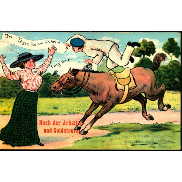 Soldaterhilsen - u/n - Ubrugt