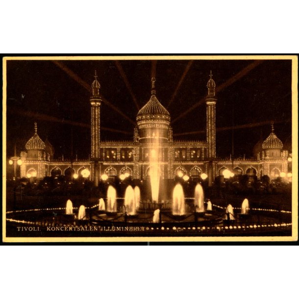 Tivoli - Koncertsalen  - Illumineret - JCO 1043