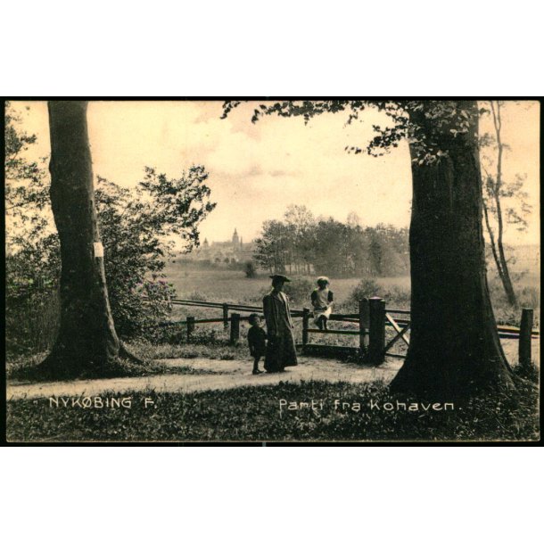 Nyk�bing F. - Parti fra Kohaven - Stender 12438 - Ubrugt