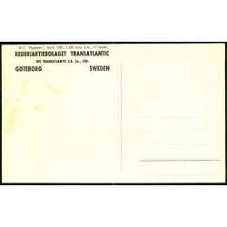 M/S "ELGAREN" - Rederiaktiebolaget Transatlantic - u/n - Ubrugt