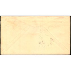 Efterporto - Brev fra U.S.A.  6 - April - 29   til Sverige  - Efterporto Lsen 30 re /30 Centimer