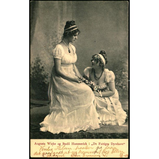 Augusta Wiehe og Bodil Hammerich i "De Fattiges Dyrehave" - Alex Vincent 1011