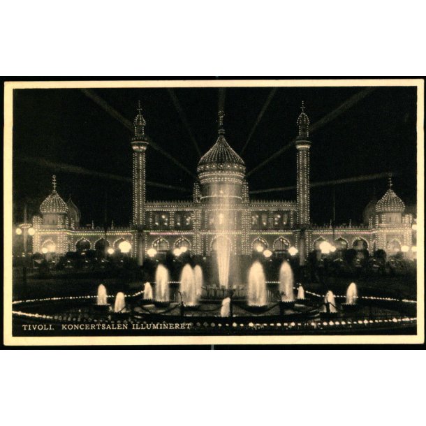 Tivoli - Koncertsalen  - Illumineret - JCO 1043