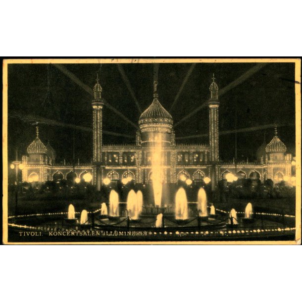  Tivoli - Koncertsalen  - Illumineret - JCO 1043