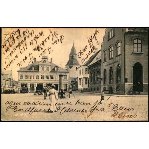 Faaborg - Torvet - Eneret 2268 - Brugt