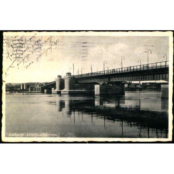 Aalborg - Limfjordsbroen - Vesterbros Bogh. 3027 - Brugt