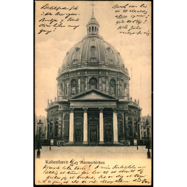 K�benhavn - Marmorkirken - C.R. 93