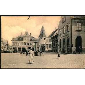 Faaborg - Torvet - F.C. Alstr�ms Bogh. 2268 - Brugt
