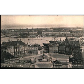 K�benhavn - Amalienborg - Kortforlaget 