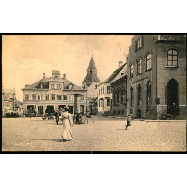 Faaborg - Torvet - Eneret 2268 - Brugt