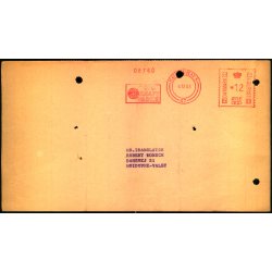 Postkvitering - Norssjllands Elektricitetsvrk og Sporvejs Aktieselskab - 1953