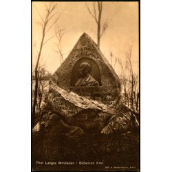 Thor Langes Mindesten i Skibelund Krat - A. Hansen - Jacobsen u/n - Ubrugt