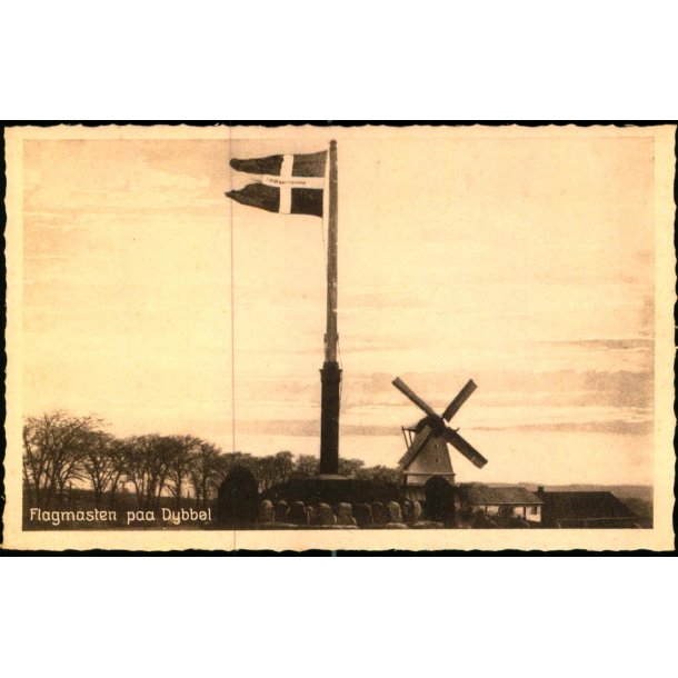 Flagmasten paa Dybb�l - Fr. Biehl 2 - Ubrugt