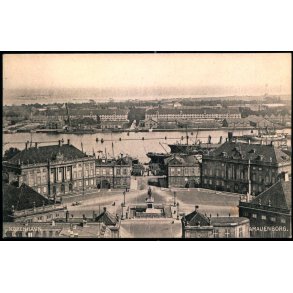 K�benhavn - Amalienborg - Kortforlaget 