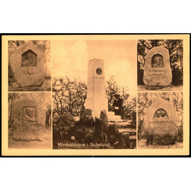 Mindestenene i Skibelund krat - Arnums Bogh. 55977 - Ubrugt