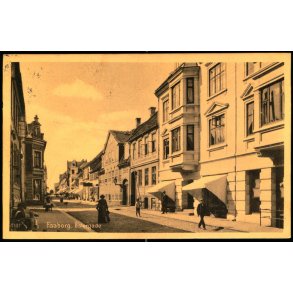 Faaborg - �stergade - David I. Bager. 16845 - Brugt