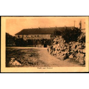 Parti ved Slottet - J. Boisen u/n - Ubrugt