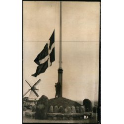Dannebrog hejses paa Dybb�l - Fotokort u/n - Ubrugt