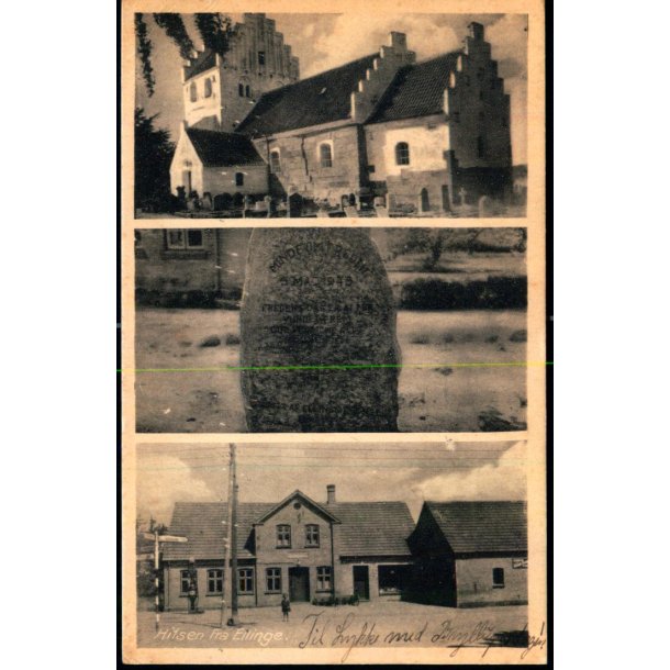 Hilsen fra Ellinge - H. Schmidt 2533 - Brugt