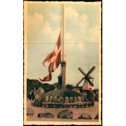 Dannebrog hejses paa Dybb�l - A. Jensen 78091 - Ubrugt
