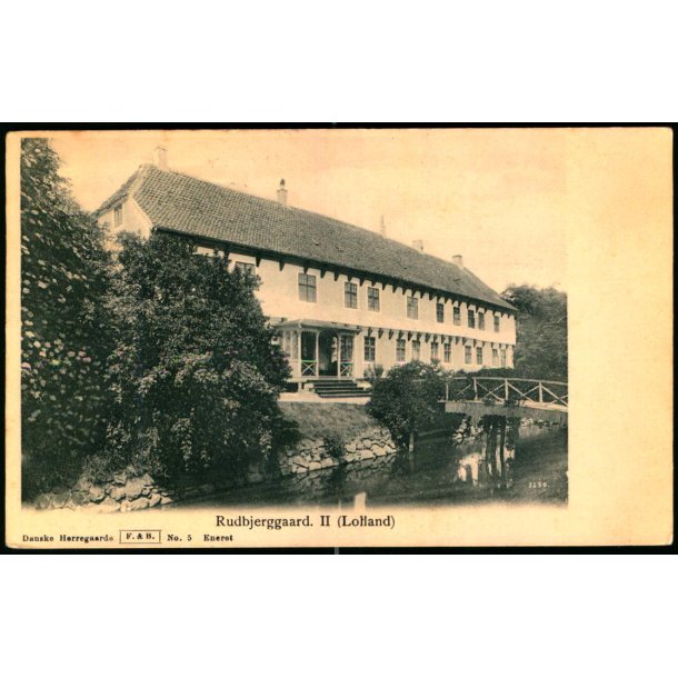 Rudbjerggaard II (Lolland) F &amp; B. 5 - Eneret - Brugt