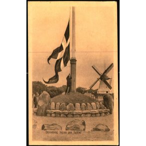 Dannebrog hejses paa Dybb�l - Stender u/n - Ubrugt