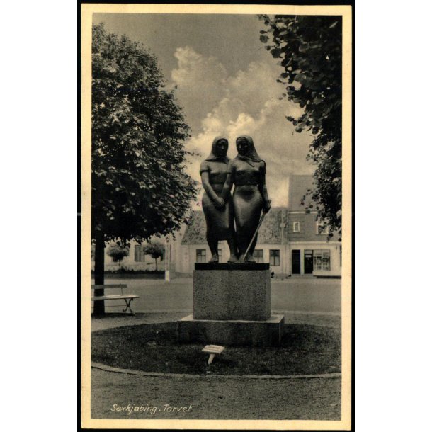 Saxkj�bing - Torvet - Carl Christiansens Bogh. 80472 - Brugt