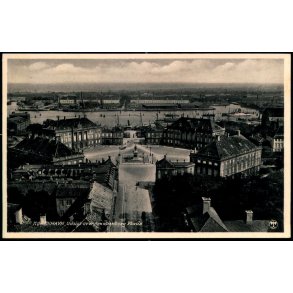 K�benhavn - Udsigt over Amalienborg Plads - Daells Varehus 463071