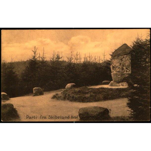 Parti fra Skibelund krat - Stender 29436  - Ubrugt