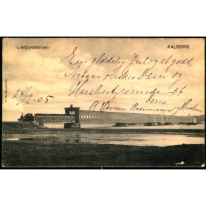 Aalborg - Limfjordsbroen - C. St. 585 - Brugt