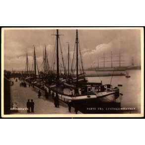 K�benhavn - Parti fra Lystbaadehavnen - u/n