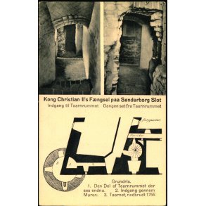 Kong Christian IIs F�ngsel paa S�nderborg Slot - A. kreutzfeld 481 - Ubrugt