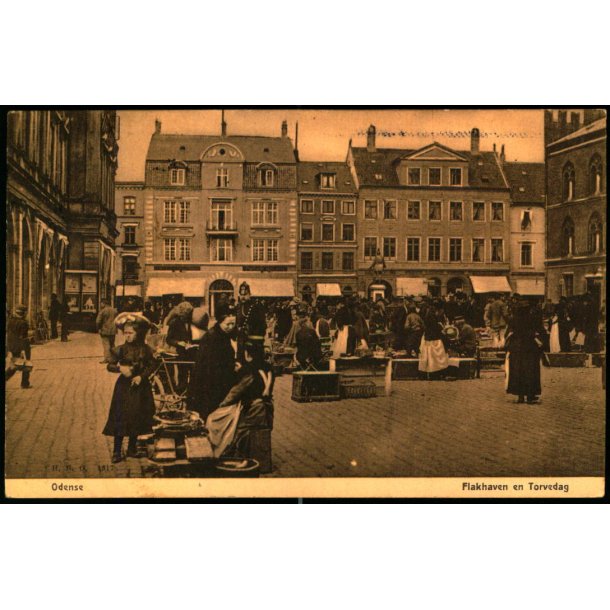 Odense - Flakhaven en Torvedag - u/n - Brugt