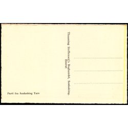 Parti fra Saxk�bing Torv - Thaaning Steffensens Bogh. Eneret u/n - Ubrugt