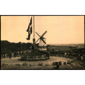 Genforenings - Flagstangen paa Dybb�l - Fotokort  u/n - Ubrugt