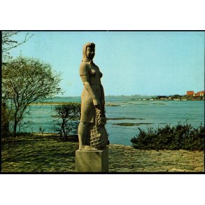 Kerteminde - Amanda statuen - Gamma Foto 110 - Brugt