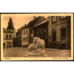 Faaborg - Torvet med Br�nden - u/n - Brugt