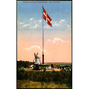 Genforenings - Flagstangen paa Dybb�l - T.T.F. u/n - Ubrugt
