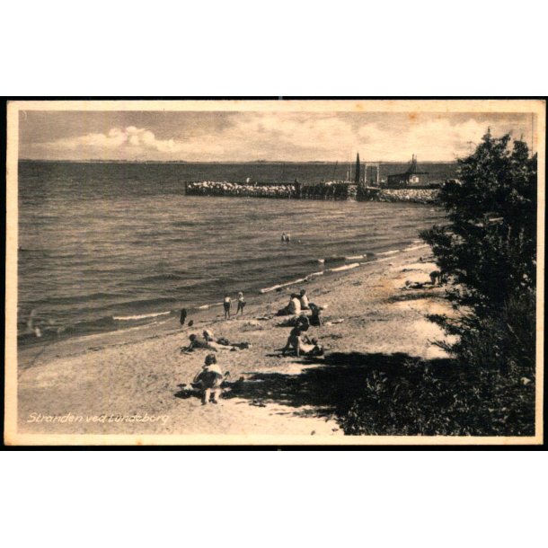 Stranden ved Lundeborg - J.L. 86617 - Ubrugt
