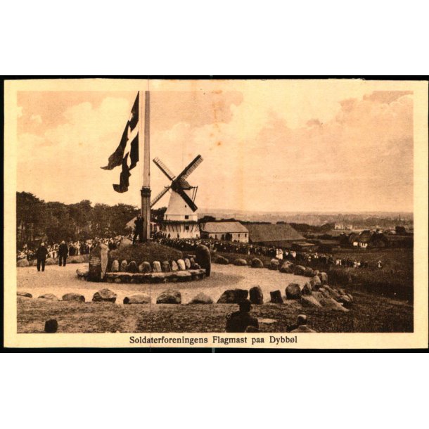 Soldaterforeningens Flagmast paa Dybb�l - Chr. Quist 11 - Ubrugt