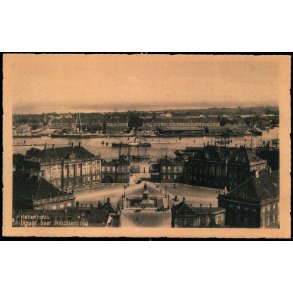 K�benhavn - Udsigt over Amalienborg - Stender 84