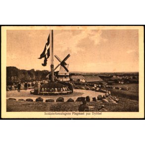 Soldaterforeningens Flagmast paa Dybb�l - Chr. Quist 84 - Ubrugt