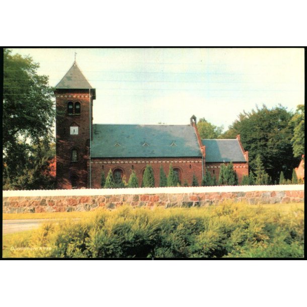 Dannemare Kirke - Helge Petersens Bogtrykkeri u/n - Ubrugt