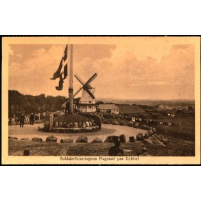 Soldaterforeningens Flagmast paa Dybb�l - Chr. Quist 67 - Ubrugt