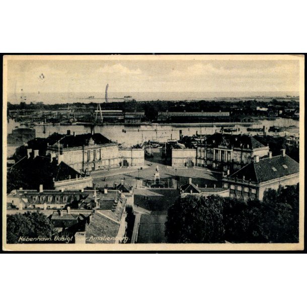K�benhavn - Udsigt over Amalienborg - Stender 115