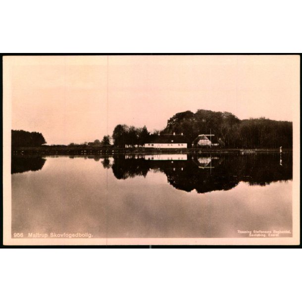 Mattrup Skovfoedbolig - Thaarning Steffensens Bogh. 956 - Ubrugt