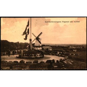 Soldaterforeningens Flagmast paa Dybb�l - Chr. Quist 45 - Brugt