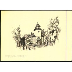 Nordre Kapel - Nyk�bing F. - Plan Tryk u/n - Ubrugt