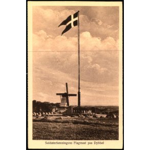 Soldaterforeningens Flagmast paa Dybb�l - Chr. Quist 82 - Ubrugt